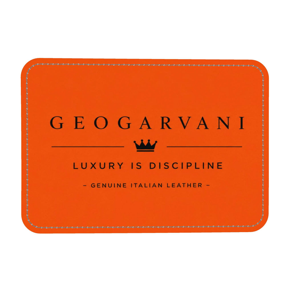 GEOGARVANI Signature GG Italian Leather Flap Bag