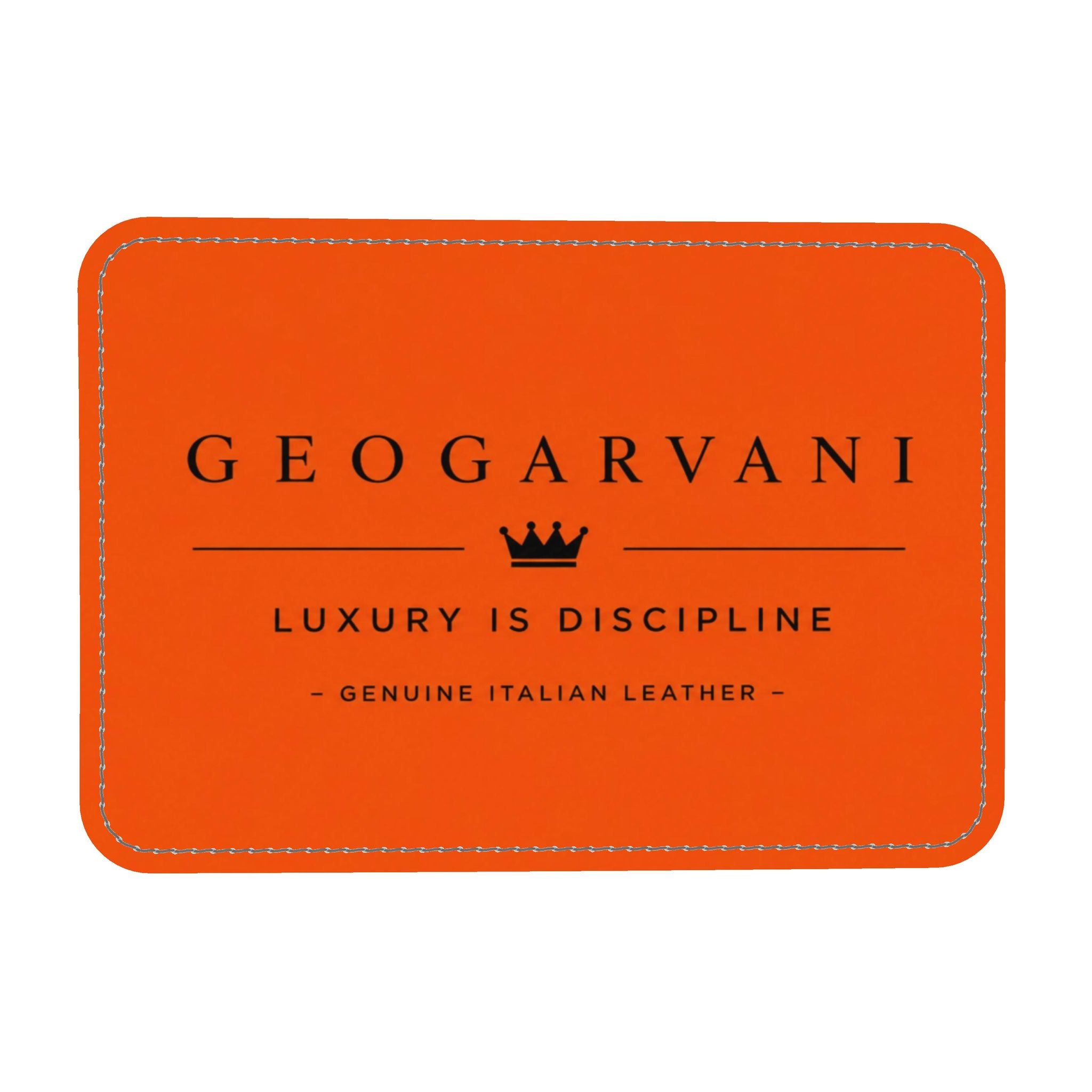 GEOGARVANI Signature GG Italian Leather Flap Bag