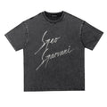Snow Washed Heavyweight Oversize T-Shirt ODMPOD