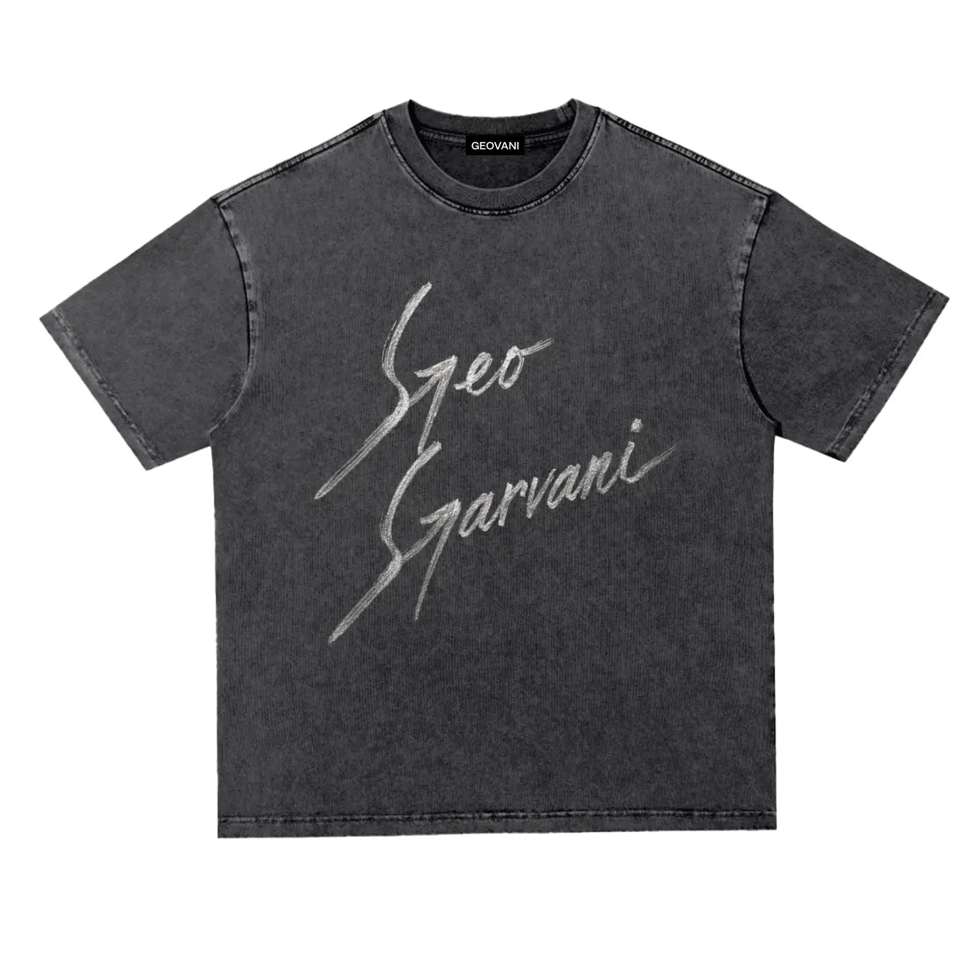 Snow Washed Heavyweight Oversize T-Shirt ODMPOD