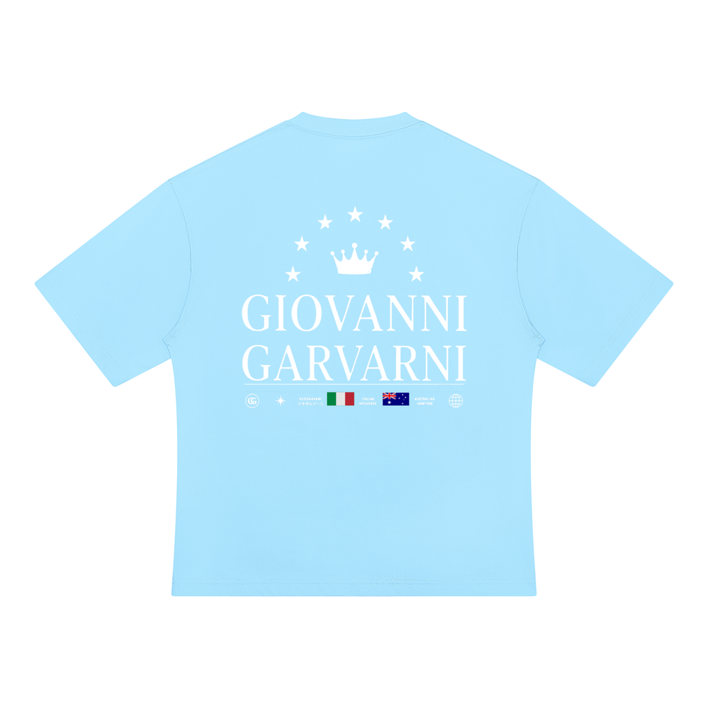 GIOVANNI GARVANI Signature Heavyweight Oversized T-Shirt
