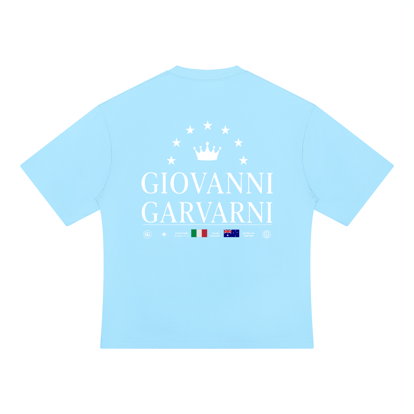 GIOVANNI GARVANI Signature Heavyweight Oversized T-Shirt
