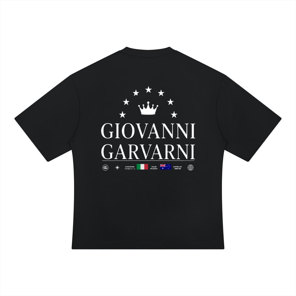 GIOVANNI GARVANI Signature Heavyweight Oversized T-Shirt