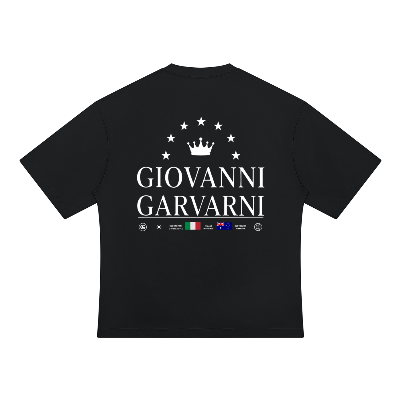 GIOVANNI GARVANI Signature Heavyweight Oversized T-Shirt