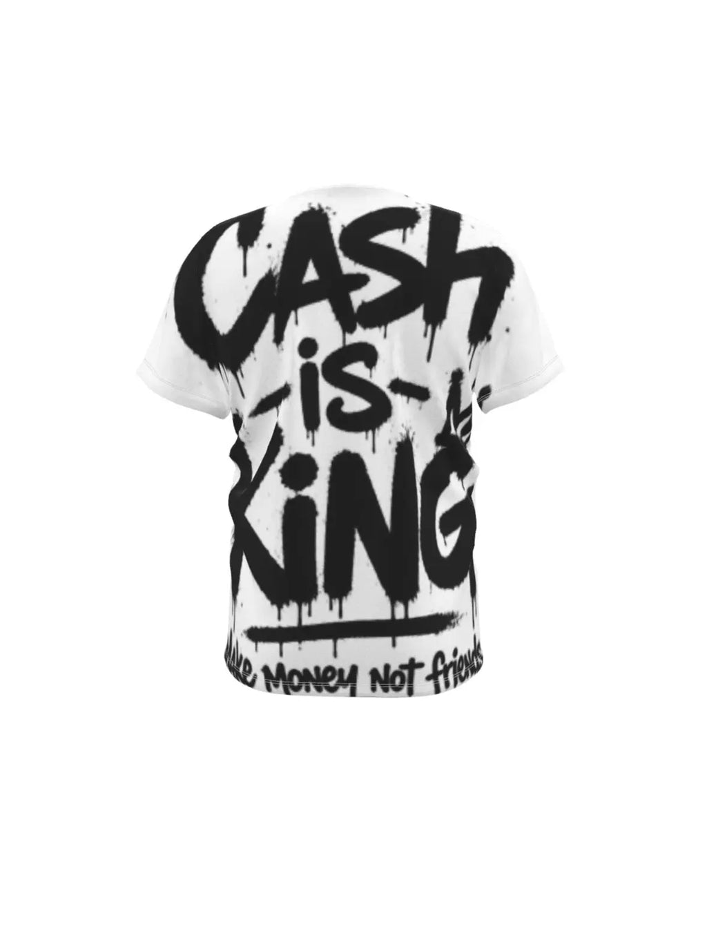 GEOGARVANI Cash Is King Tee – White Contrado